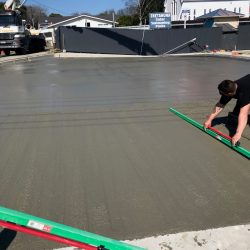 Eketahuna Skate Park. Placing just about finished