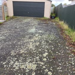 This client wanted old tired asphalt replaced with concrete