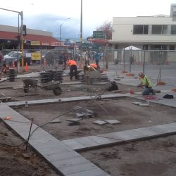 Commercial area preparation
